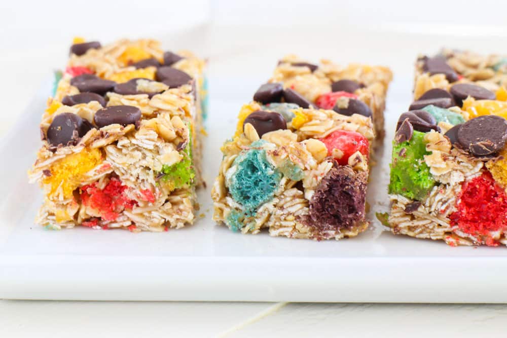 Whip Up Customizable Rainbow Crunch Granola Bars at Home